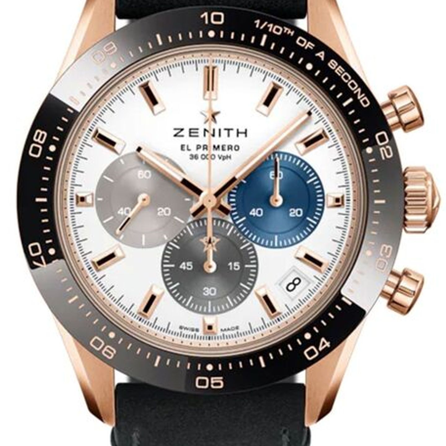 Zenith Chronomaster Sport 18.3100.3600/69.C920 (2026) - White dial 41 mm Rose Gold case (1/1)