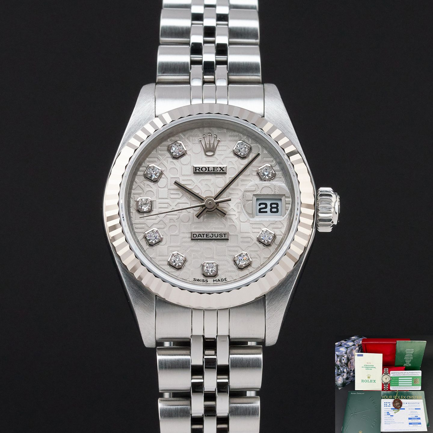 Rolex Lady-Datejust 79174 (2000) - 26 mm Steel case (1/8)