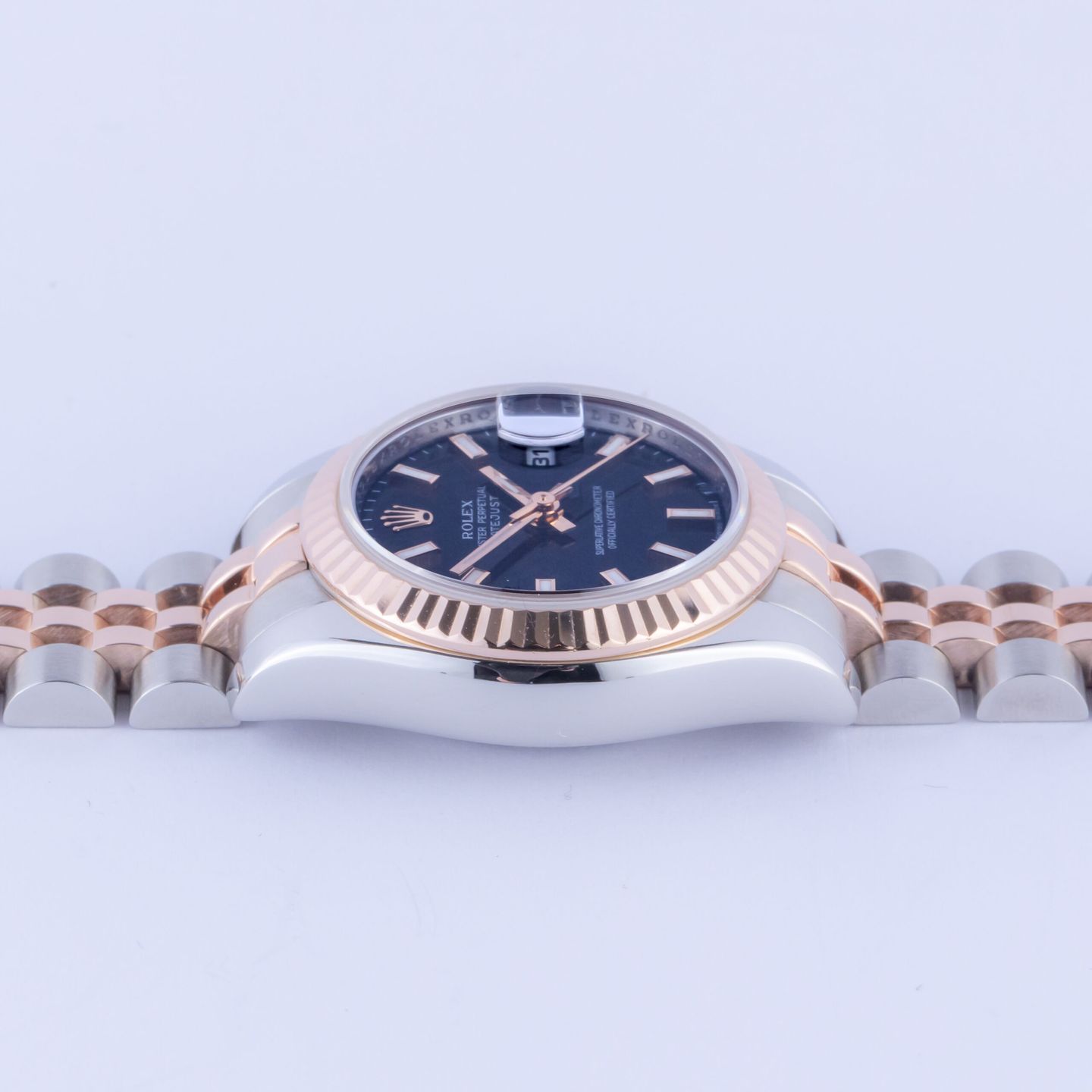 Rolex Lady-Datejust 79173 (2000) - Grijs wijzerplaat 26mm Goud/Staal (5/8)