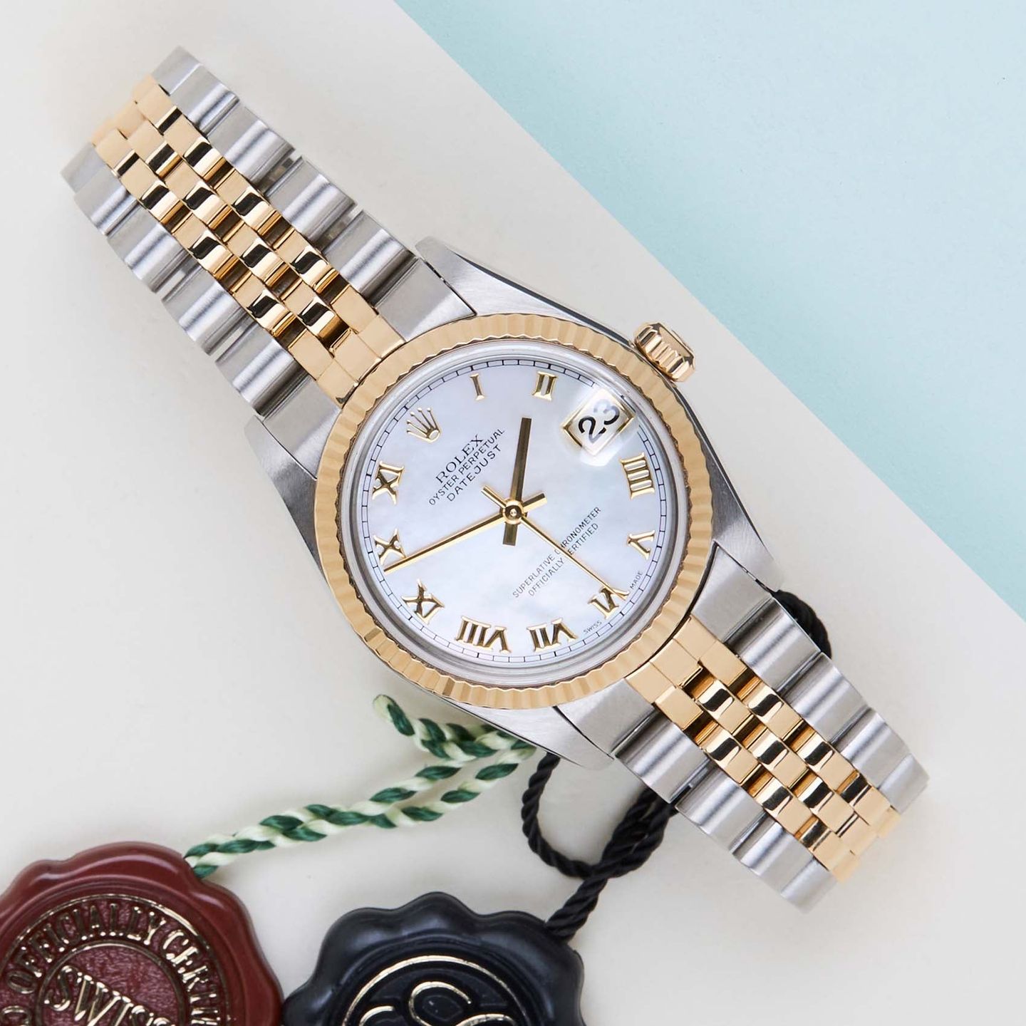 Rolex Datejust 31 78273 (2006) - 31 mm Gold/Steel case (1/8)