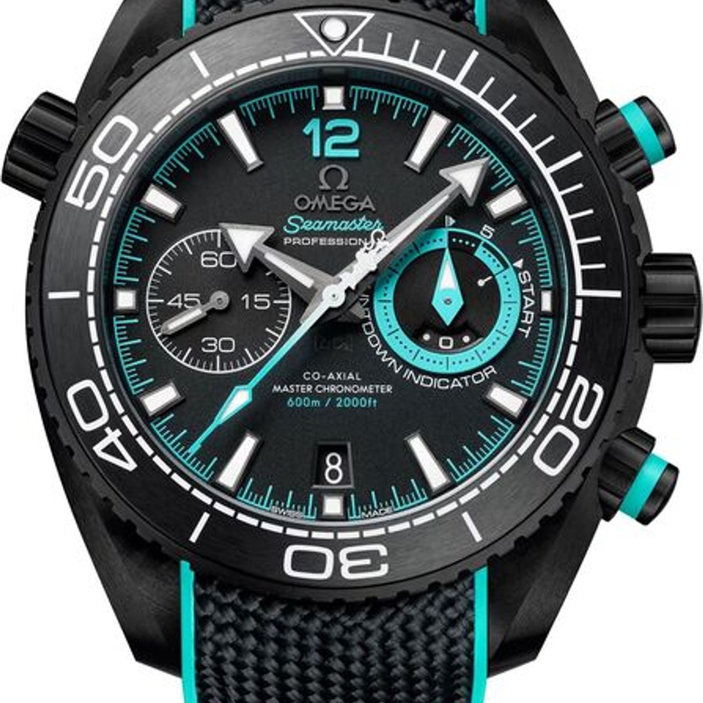 Omega Seamaster Planet Ocean Chronograph 215.92.46.51.01.003 (2026) - Zwart wijzerplaat 46mm Keramiek (2/2)