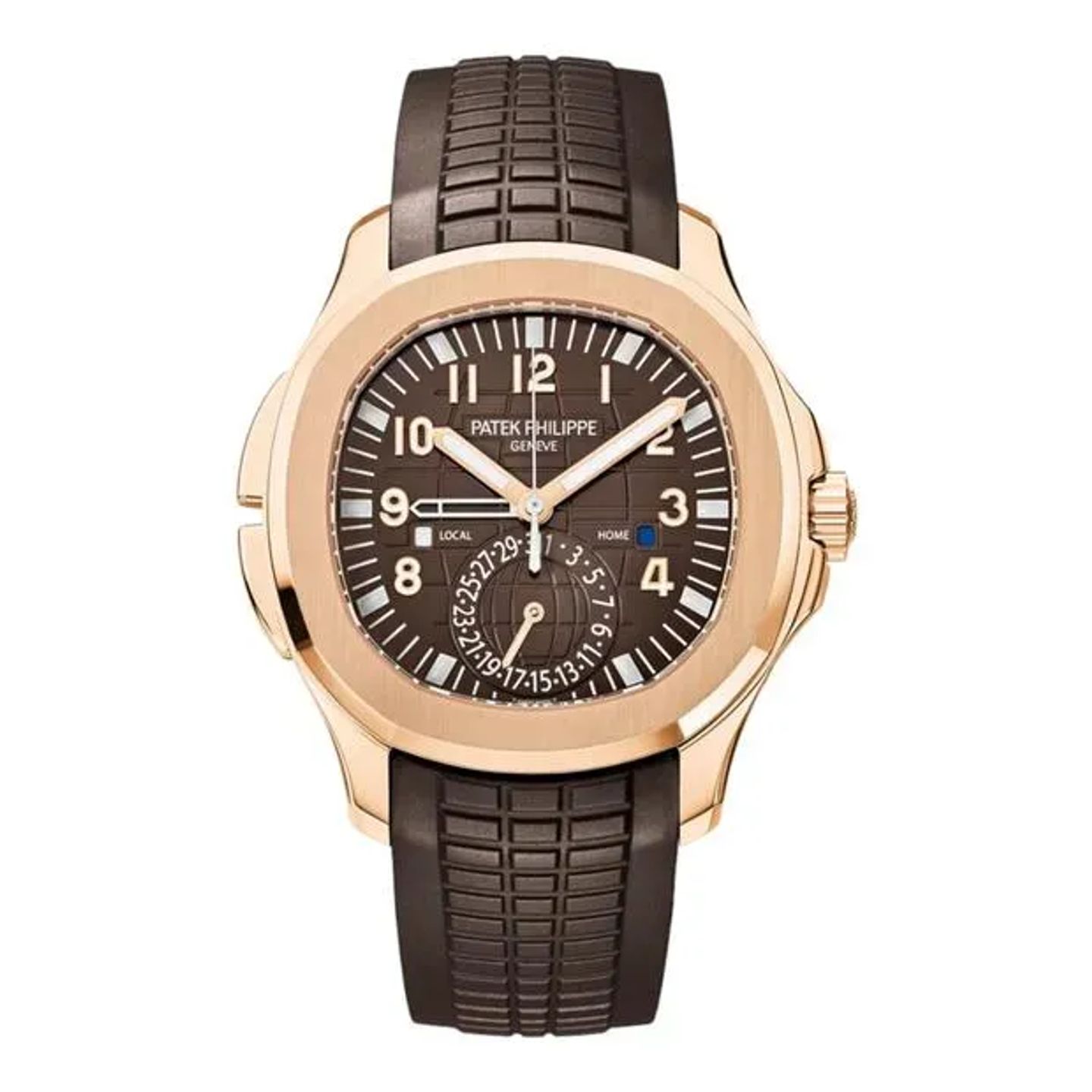 Patek Philippe Aquanaut 5164R-001 (2024) - Brown dial 41 mm Rose Gold case (2/6)