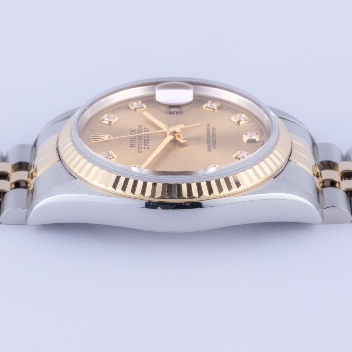 Rolex Datejust 36 16233 (1995) - 36 mm Gold/Steel case (5/8)