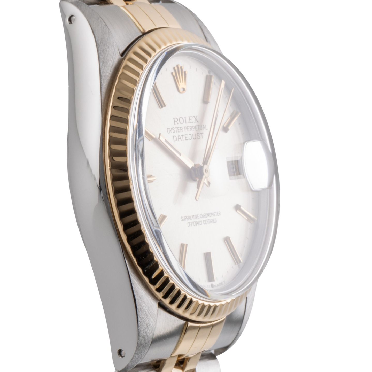 Rolex Datejust 36 16013 (Onbekend (willekeurig serienummer)) - 36mm Goud/Staal (7/8)