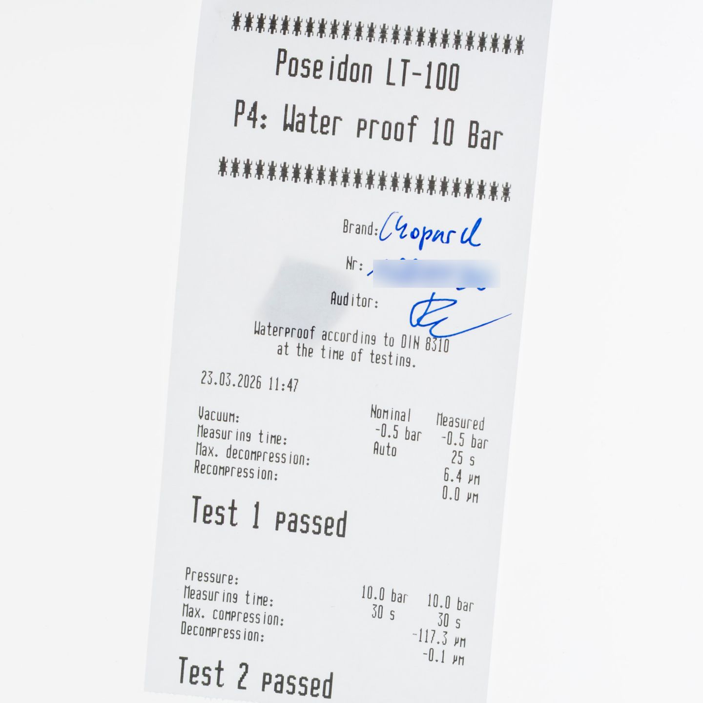 Chopard L.U.C 168544-3001 (2012) - White dial 42 mm Steel case (5/8)