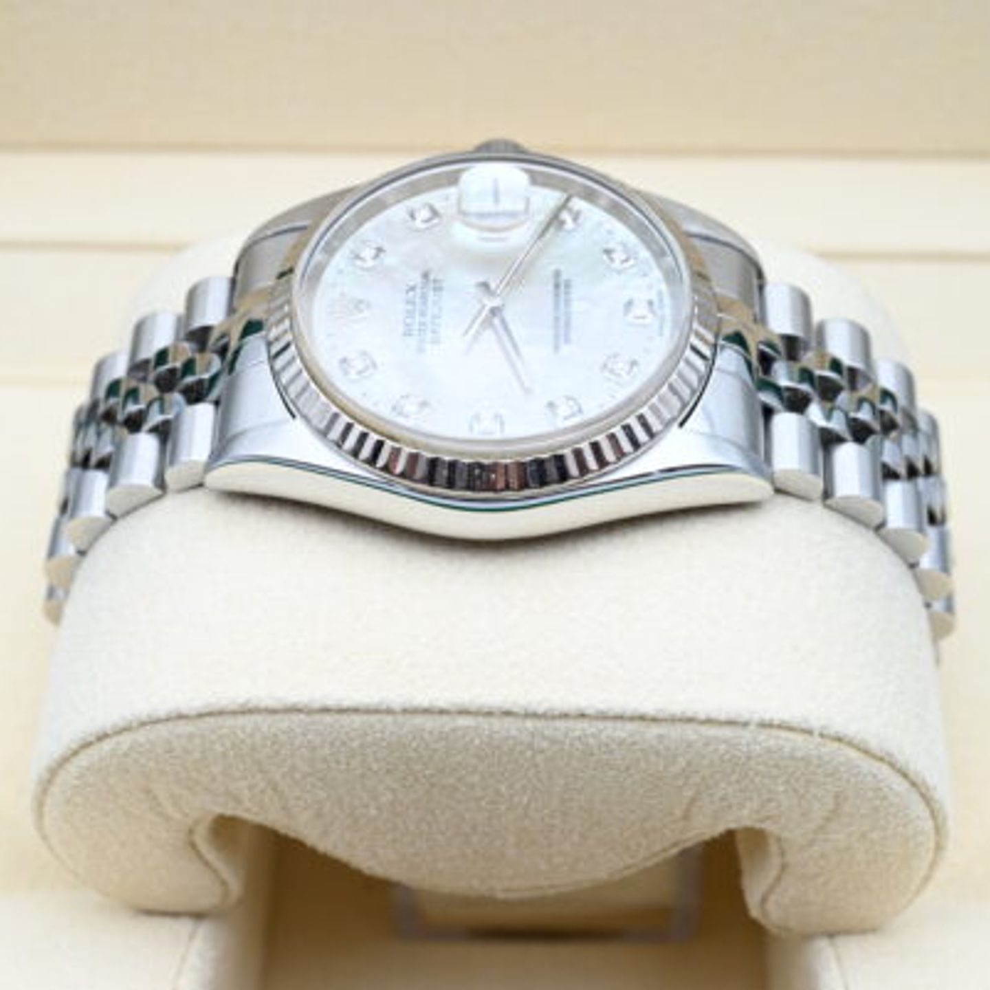 Rolex Datejust 36 16234 (1999) - Parelmoer wijzerplaat 36mm Staal (4/8)