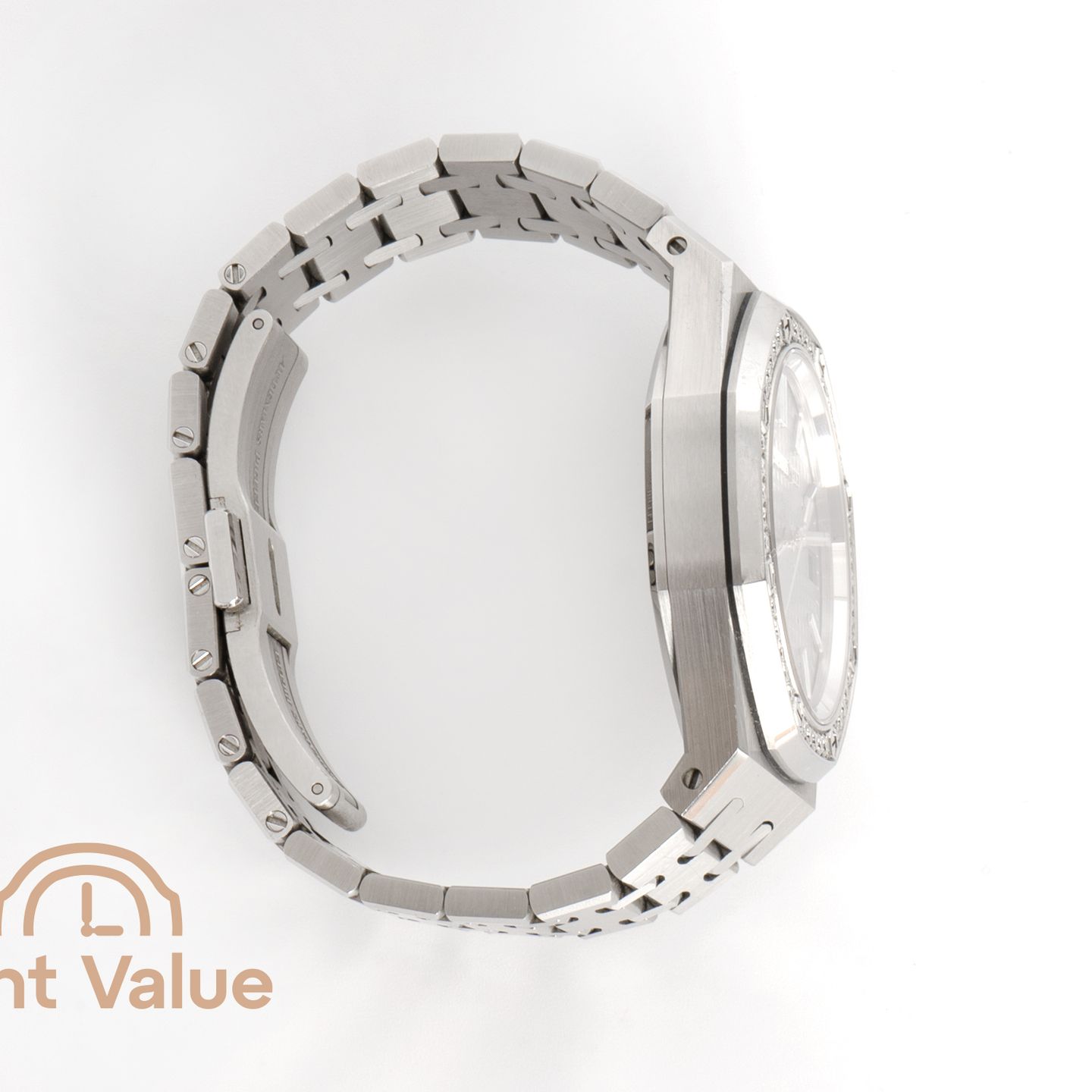 Audemars Piguet Royal Oak Selfwinding 15551ST.ZZ.1356ST.03 (2022) - Grijs wijzerplaat 37mm Staal (6/6)