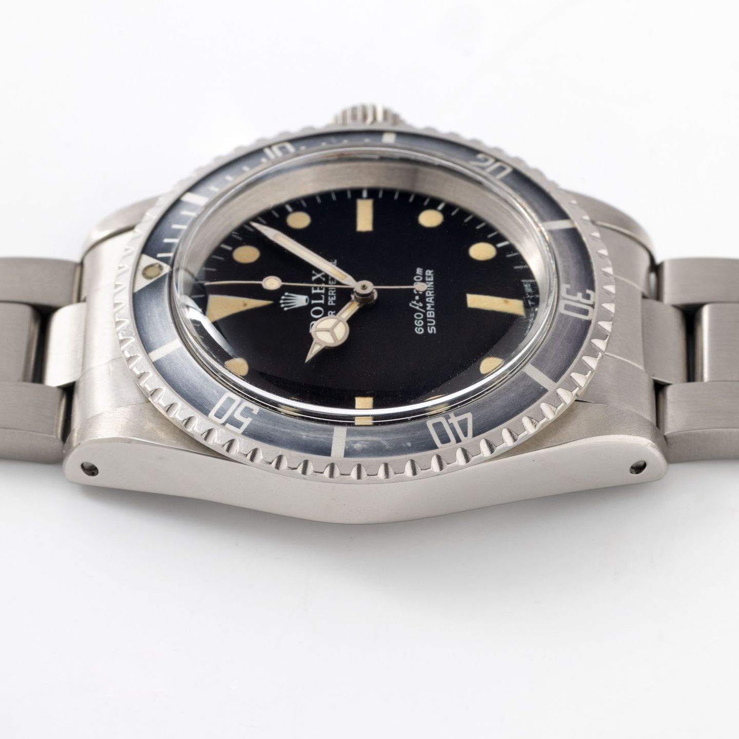 Rolex Submariner No Date 5513 (1971) - Zwart wijzerplaat 40mm Staal (6/8)