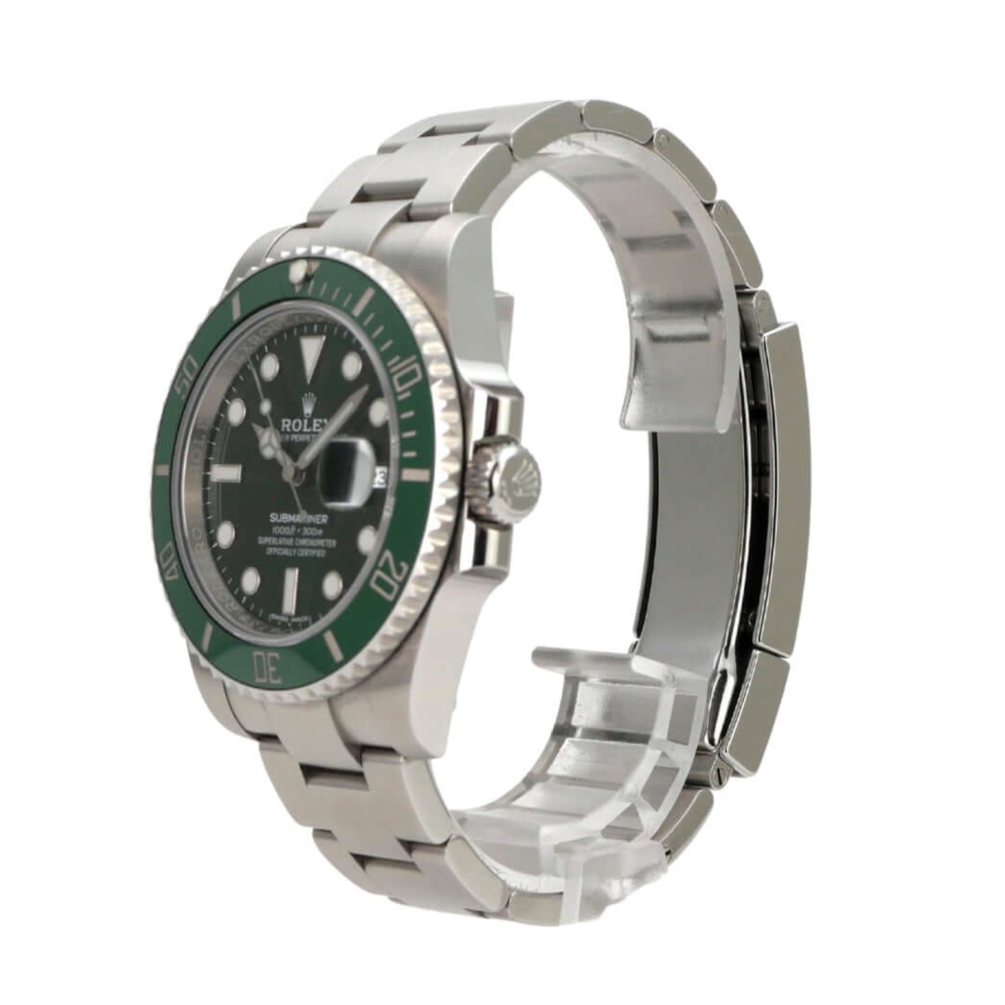 Rolex Submariner Date 116610LV (2019) - Green dial 40 mm Steel case (3/8)