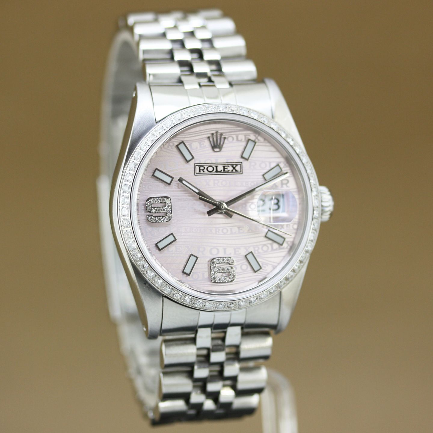 Rolex Datejust 36 16234 (1991) - 36 mm Steel case (3/8)