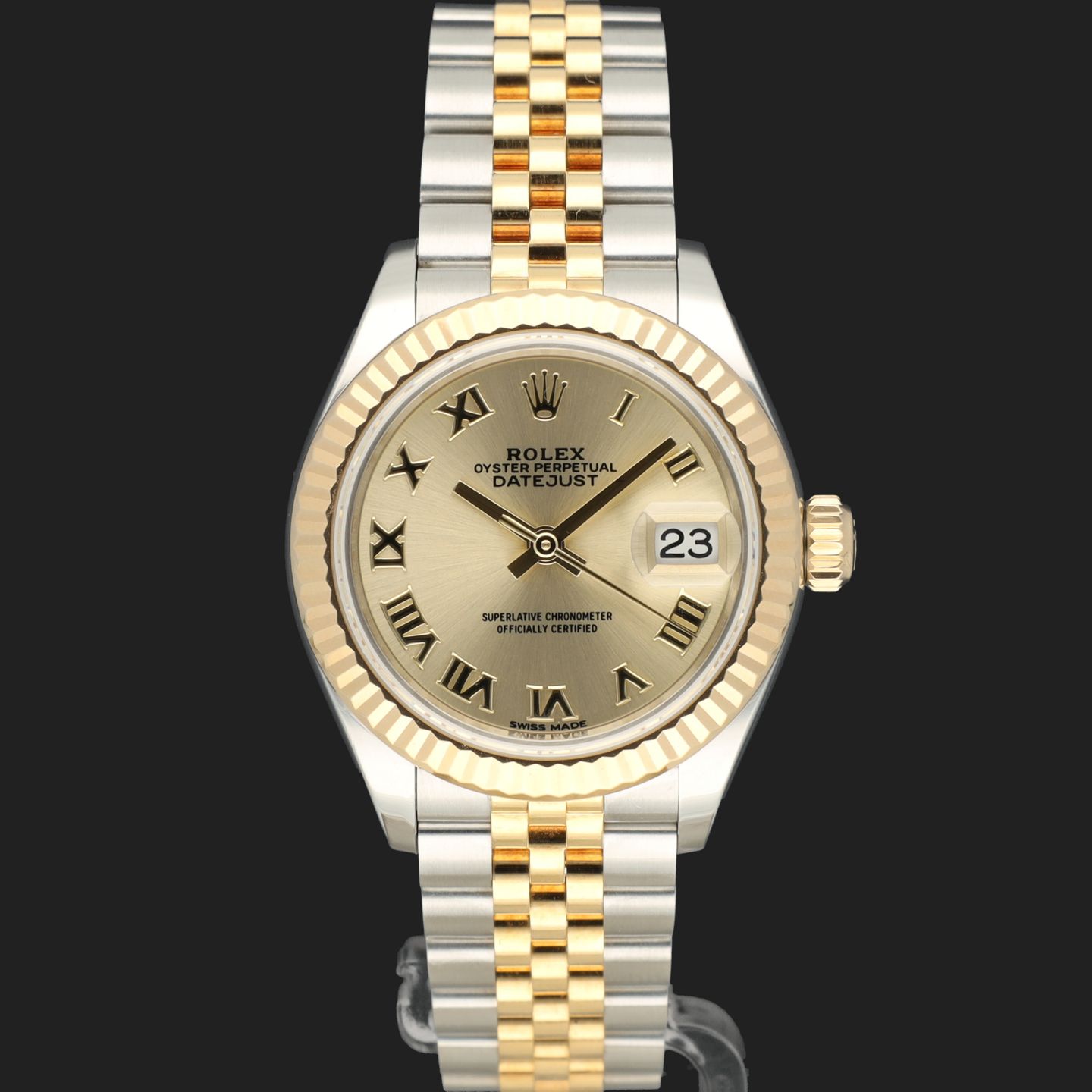 Rolex Lady-Datejust 279173 (2017) - 28 mm Gold/Steel case (3/8)