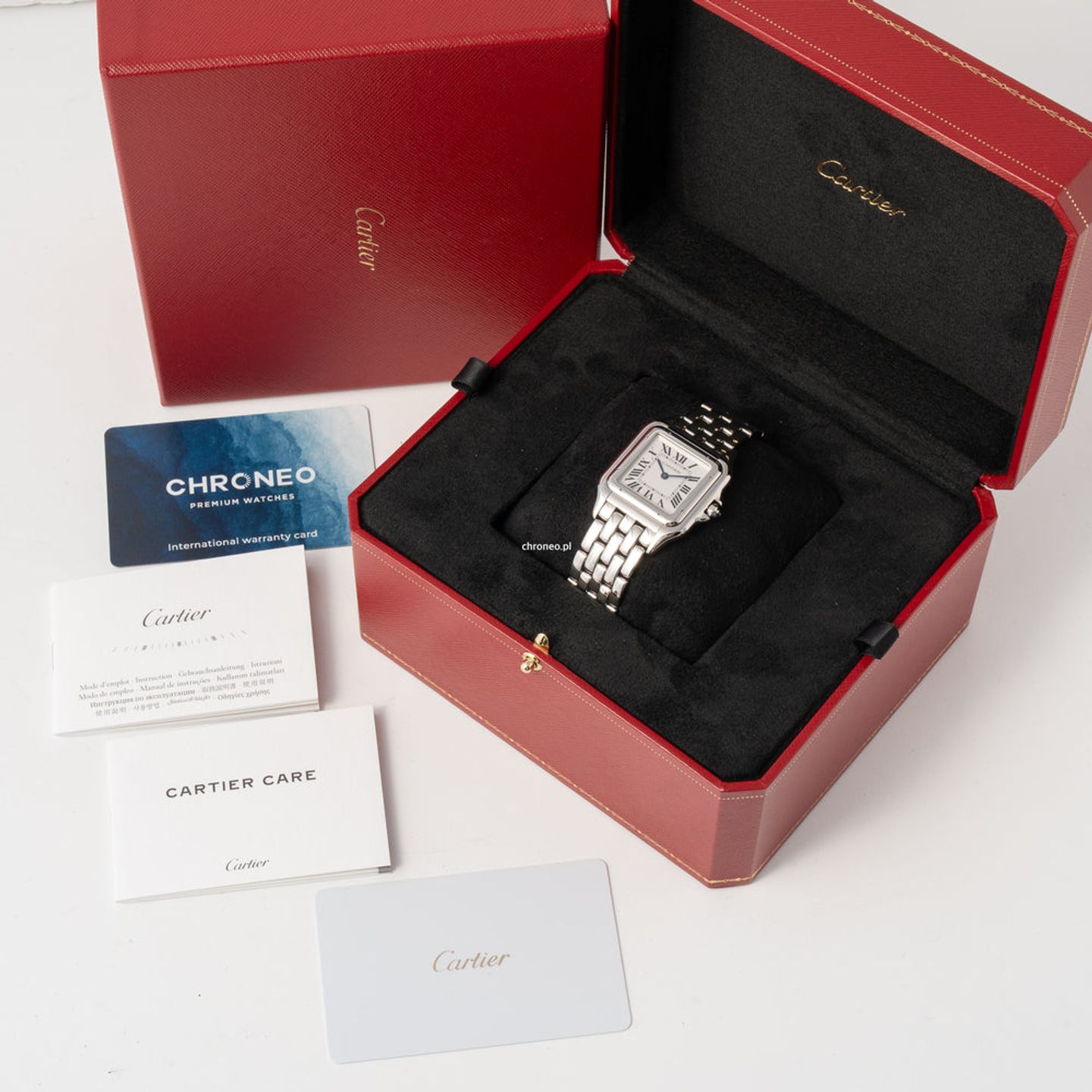 Cartier Panthère WSPN0011 (2025) - Zilver wijzerplaat 31mm Staal (7/7)