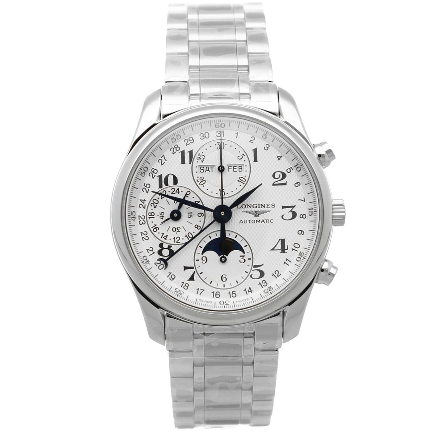 Longines Master Collection L2.673.4.78.6 (2026) - White dial 40 mm Steel case (1/5)