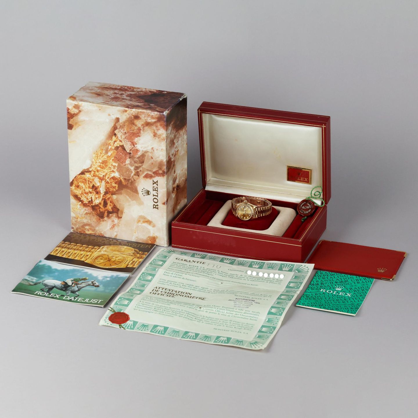Rolex Lady-Datejust 69178 (1988) - 26 mm Yellow Gold case (8/8)