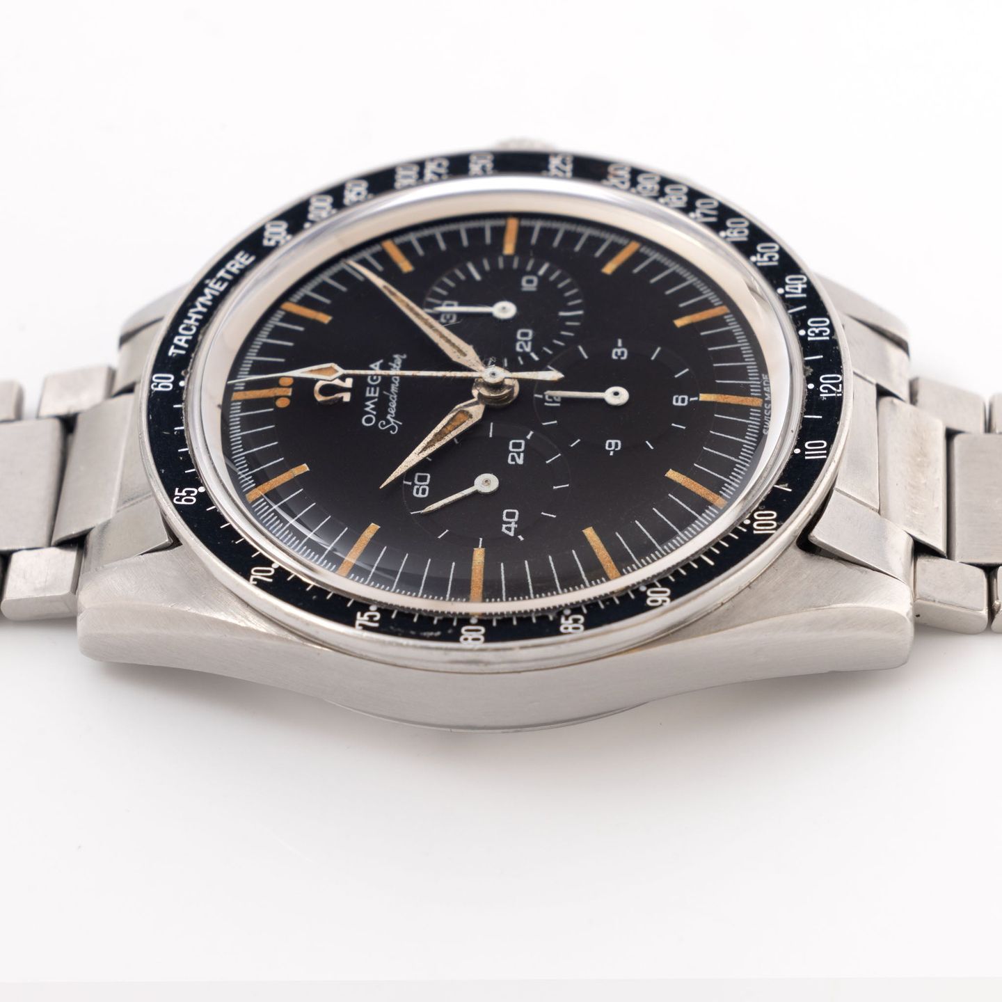 Omega Speedmaster 2998 (1961) - Black dial 39 mm Steel case (8/8)