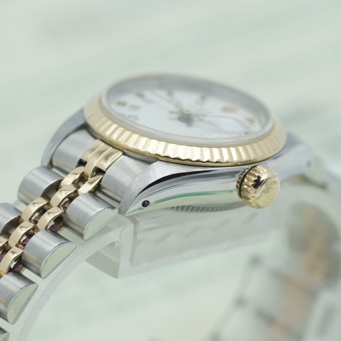 Rolex Lady-Datejust 69173 (1987) - 26mm Goud/Staal (5/8)