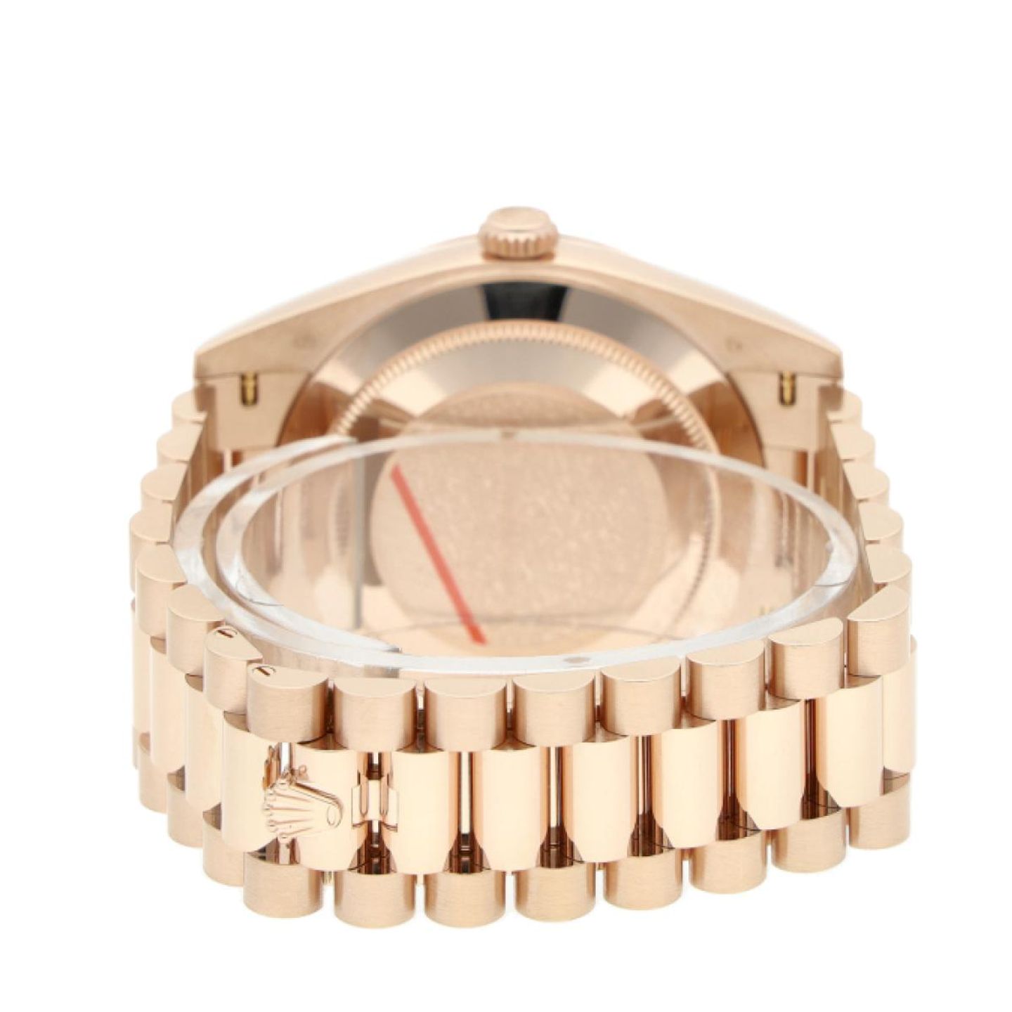 Rolex Day-Date 40 228235 (2025) - Brown dial 40 mm Rose Gold case (4/5)