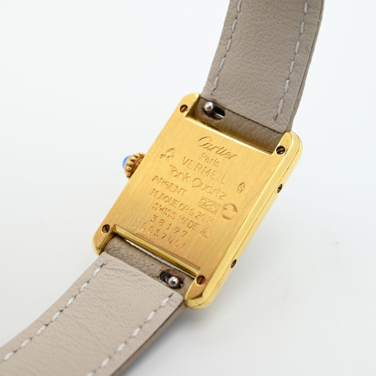 Cartier Tank Vermeil 5057001 - (7/8)
