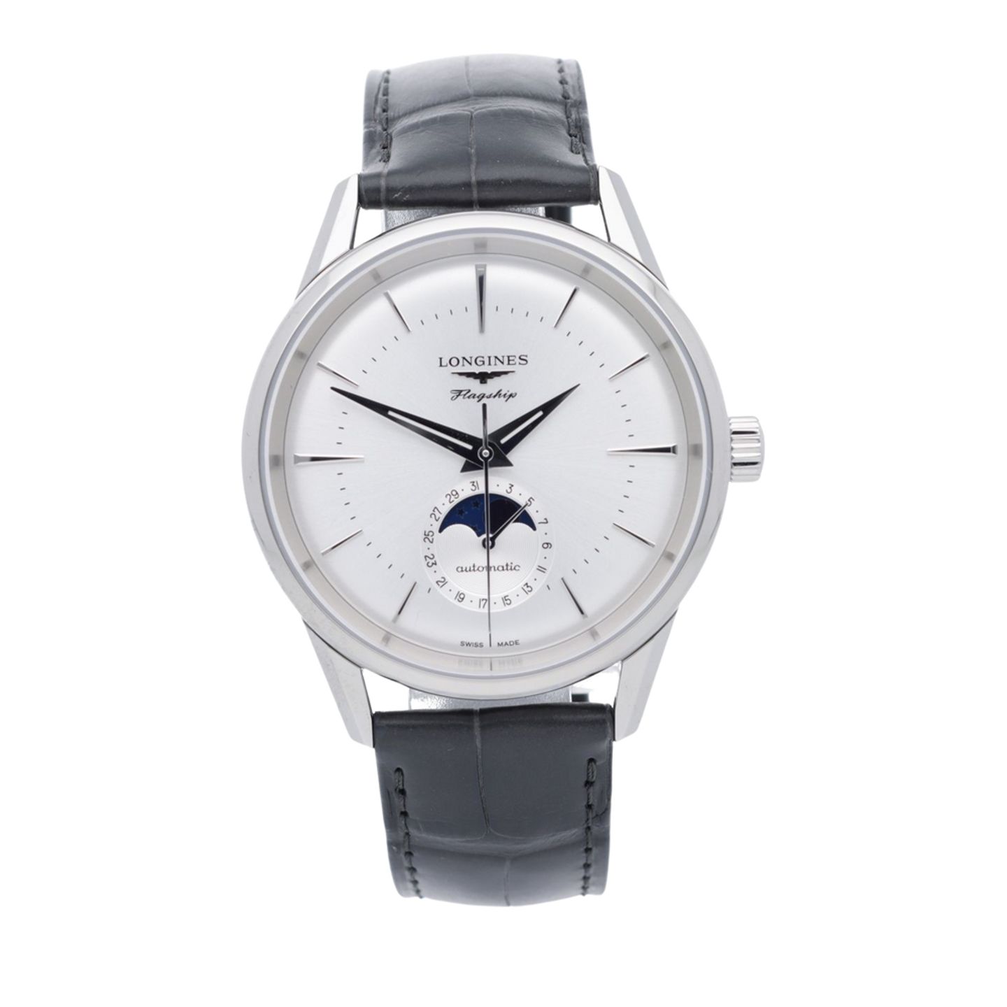 Longines Heritage L4.815.4.72.2 (2026) - Silver dial 39 mm Steel case (1/7)