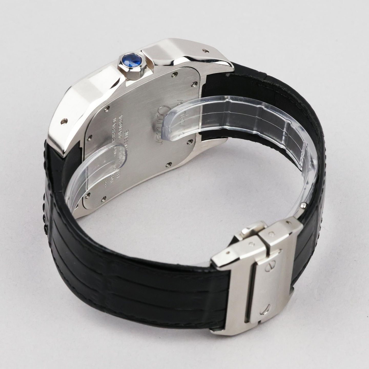 Cartier Santos 100 2656 (Unknown (random serial)) - 38 mm Steel case (3/4)