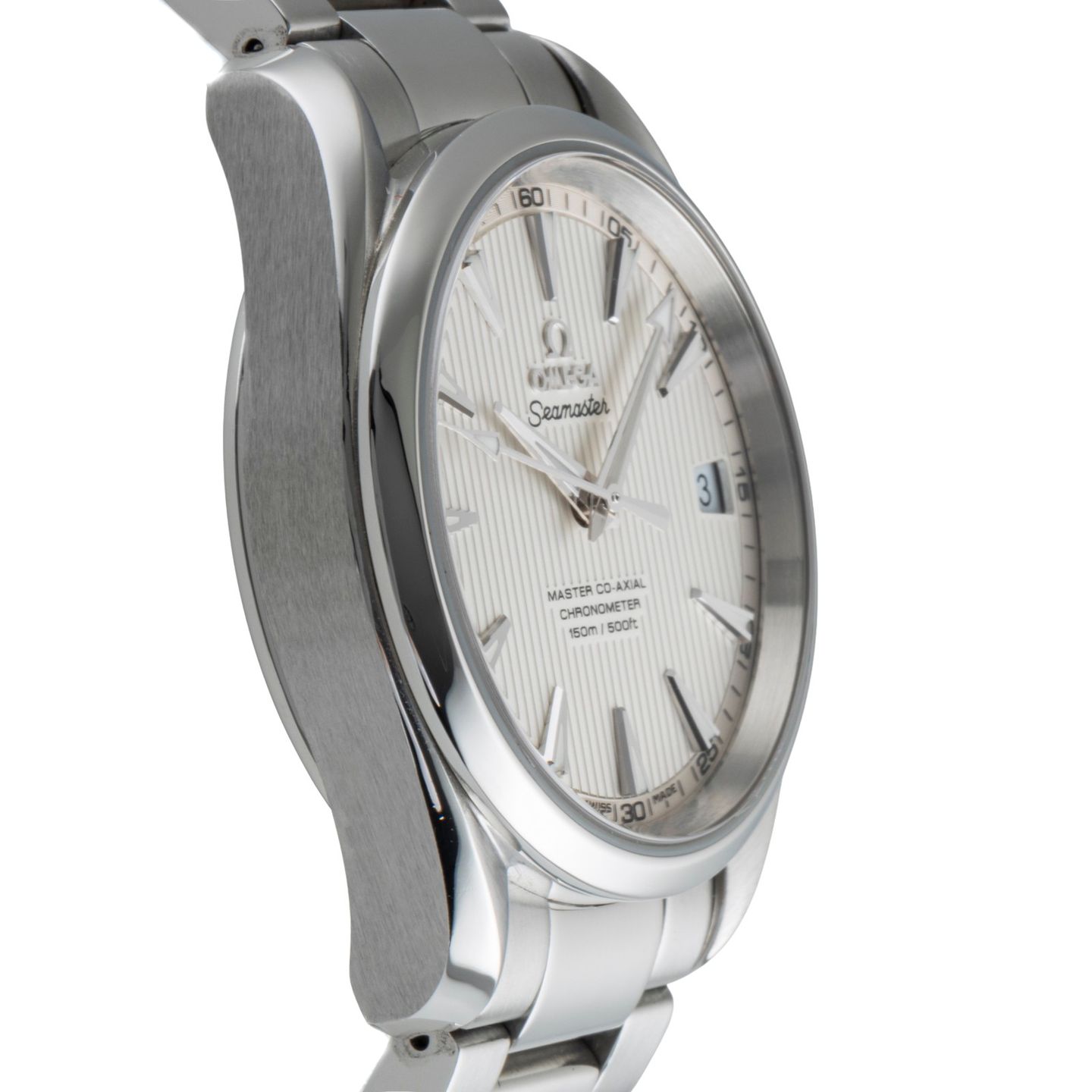 Omega Seamaster Aqua Terra 231.10.39.21.02.002 (Unknown (random serial)) - Silver dial 39 mm Steel case (7/8)