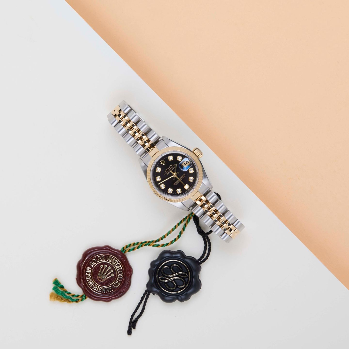 Rolex Lady-Datejust 69173 (1996) - 26 mm Gold/Steel case (2/8)