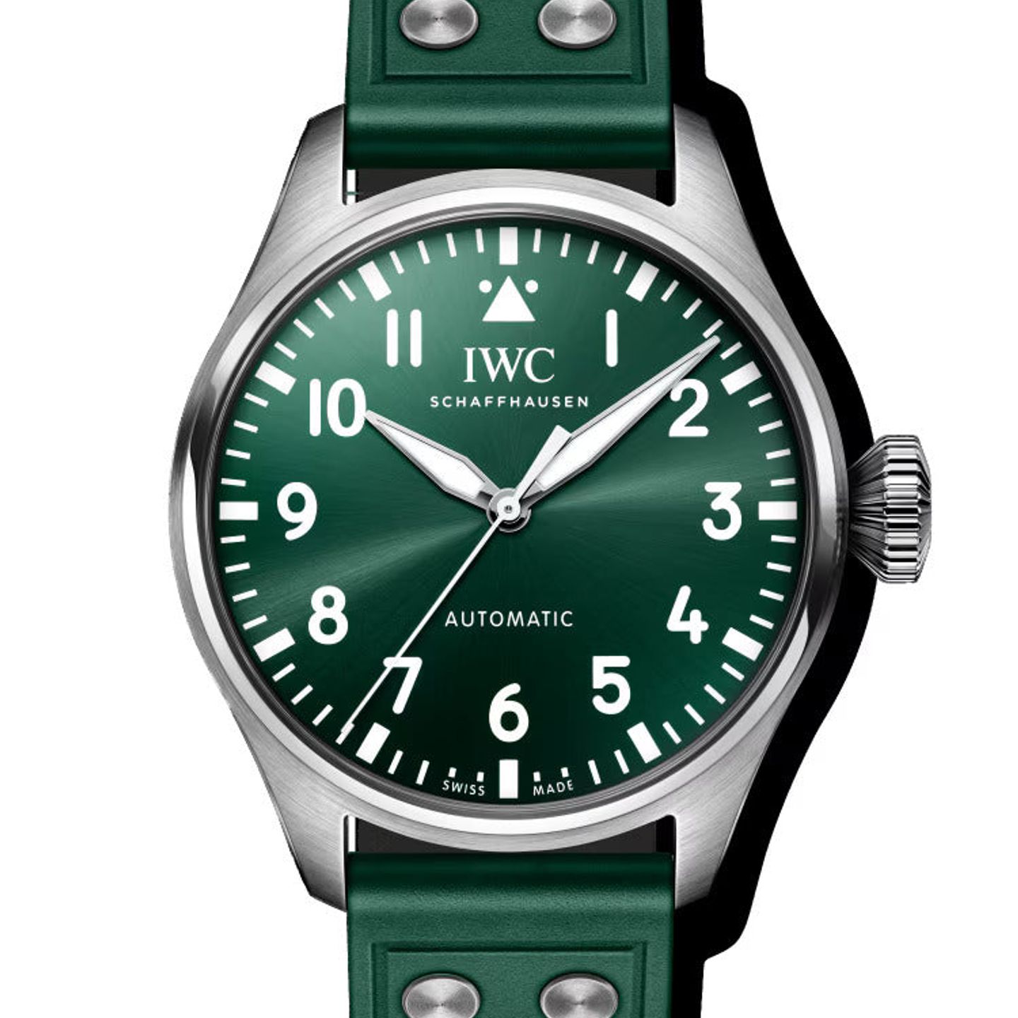 IWC Big Pilot IW329306 (2024) - Groen wijzerplaat 43mm Staal (1/1)