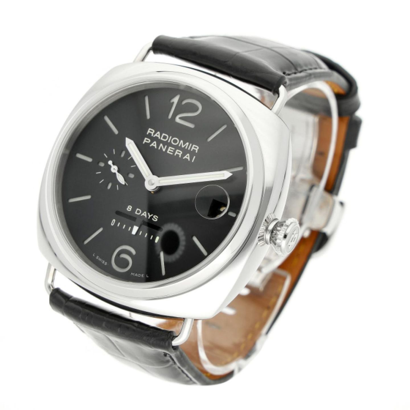 Panerai Radiomir 8 Days PAM00268 (2005) - Black dial 45 mm Steel case (2/5)