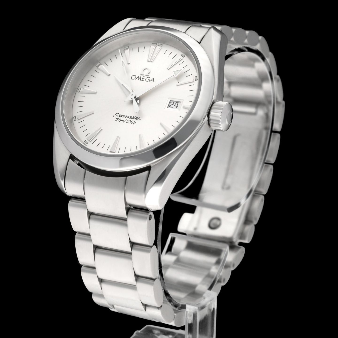 Omega Seamaster Aqua Terra 2518.30.00 (2005) - Silver dial 36 mm Steel case (5/8)