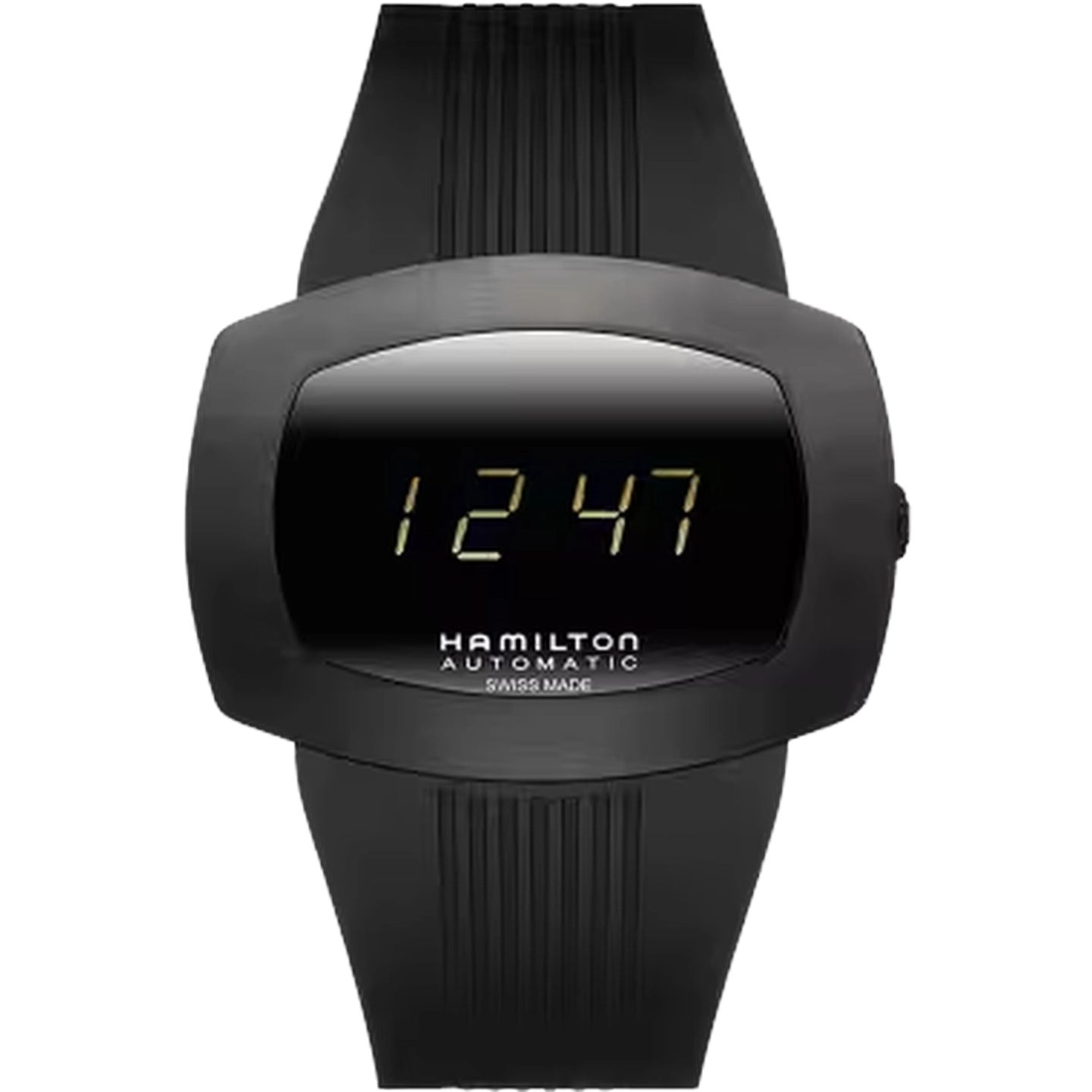 Hamilton Pulsomatic H52585339 (2025) - Zwart wijzerplaat 39mm Staal (1/1)