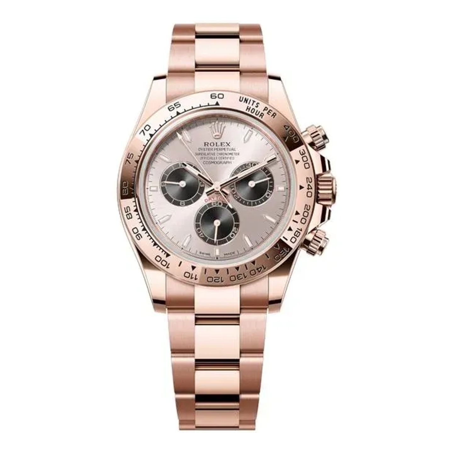 Rolex Daytona 126505 (2024) - Pink dial 40 mm Rose Gold case (2/6)