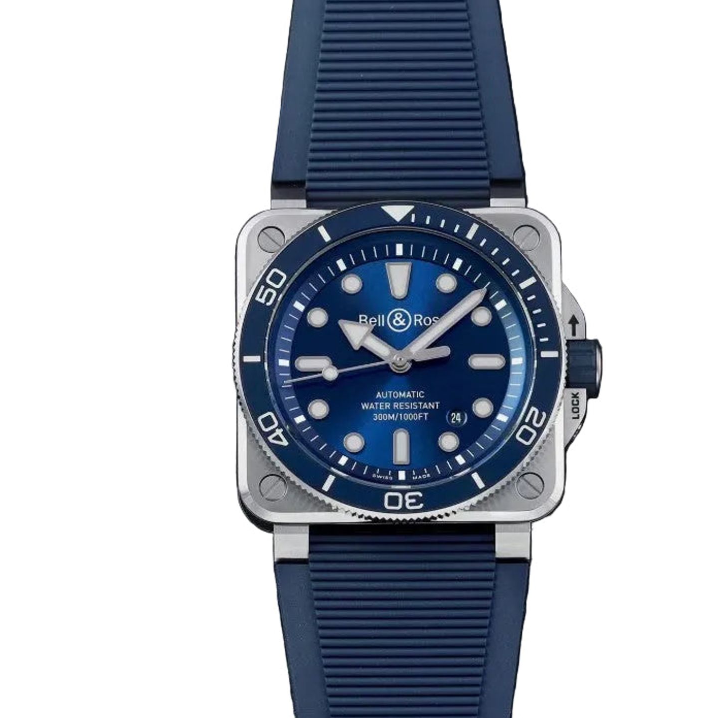 Bell & Ross BR 03 BR03A-D-BLU-ST/SRB - (1/1)