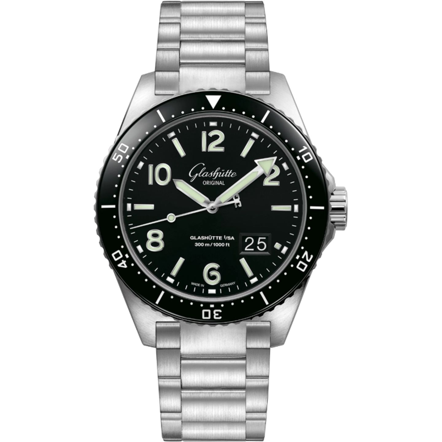 Glashütte Original SeaQ Panorama Date 1-36-13-01-80-70 (2026) - Black dial 43 mm Steel case (1/1)