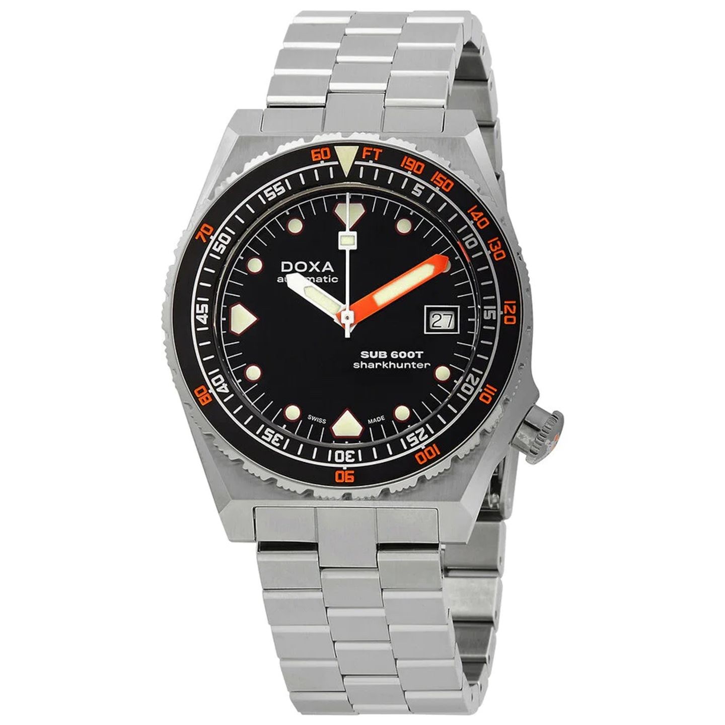 Doxa Sub 861.10.101.10 (2024) - Black dial 45 mm Steel case (1/2)