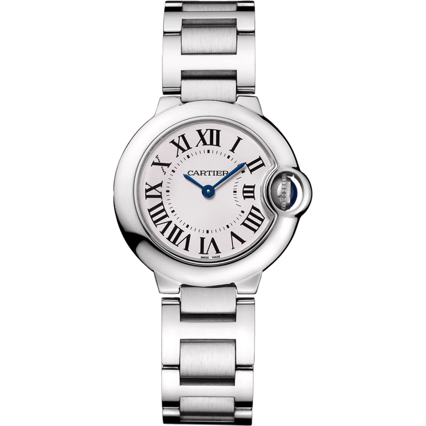 Cartier Ballon Bleu 28mm WSBB0073 (2025) - Zilver wijzerplaat 29mm Staal (1/1)