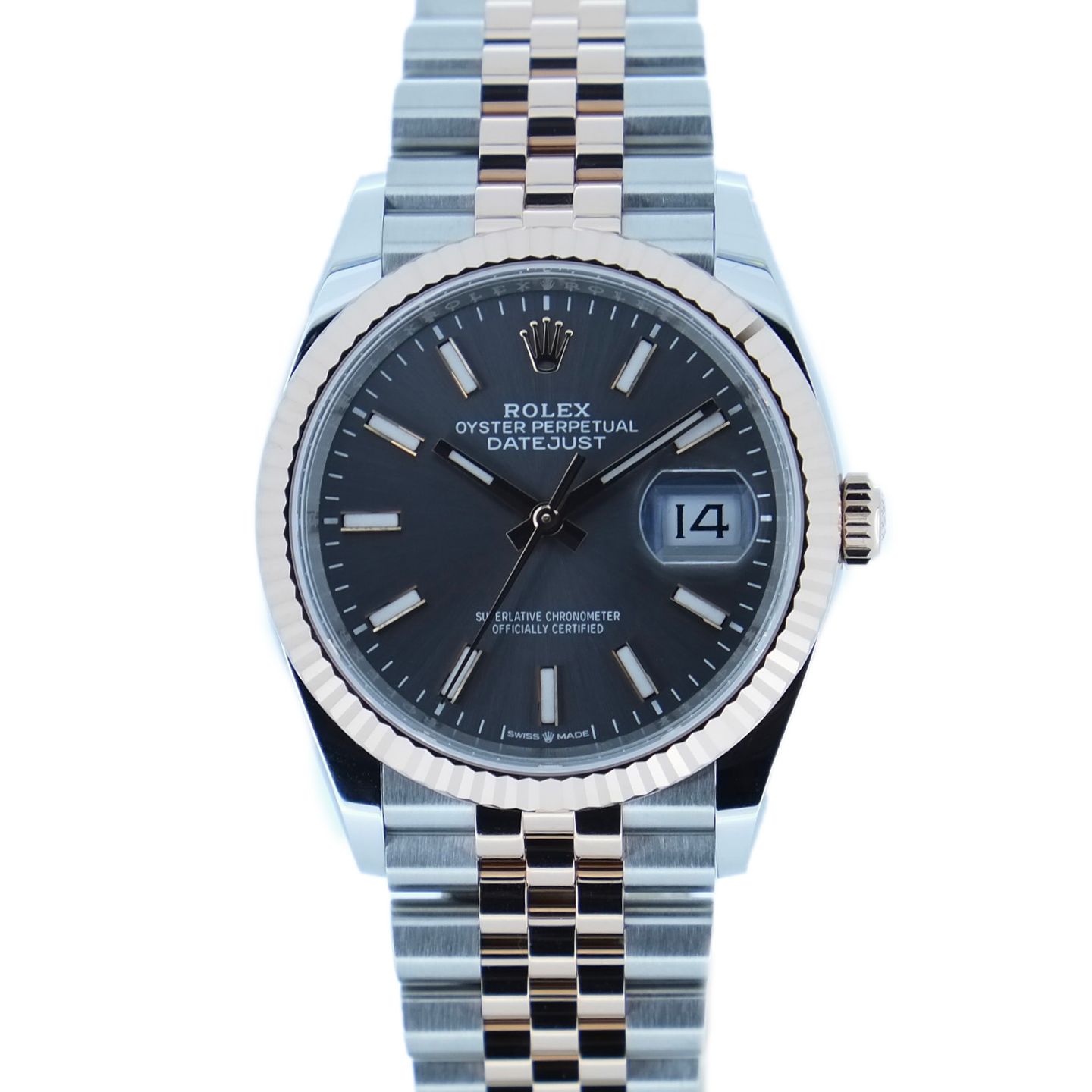 Rolex Datejust 36 126231 (2024) - Zilver wijzerplaat 36mm Staal (1/6)