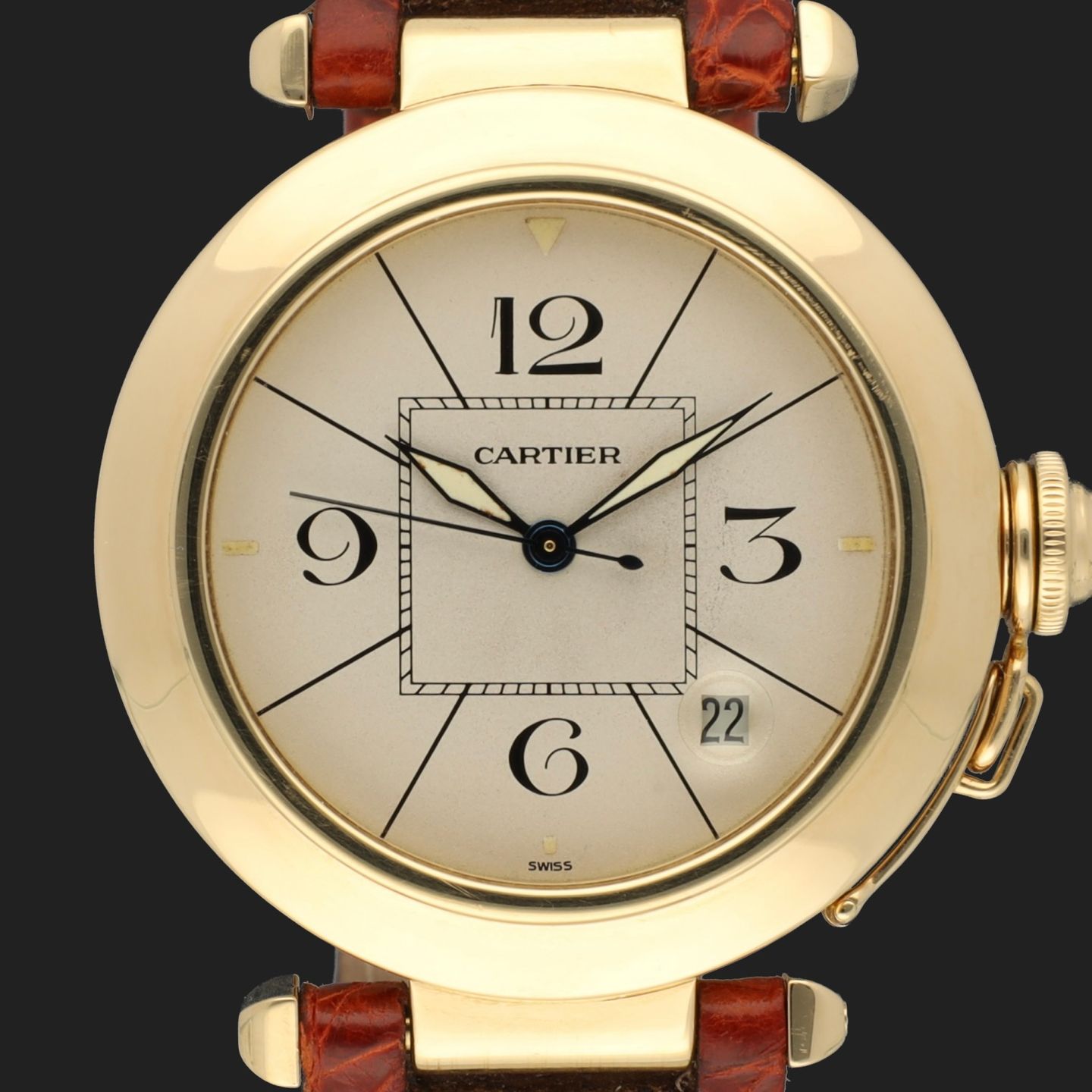 Cartier Santos Galbée 119902 (Unknown (random serial)) - 24 mm (2/8)