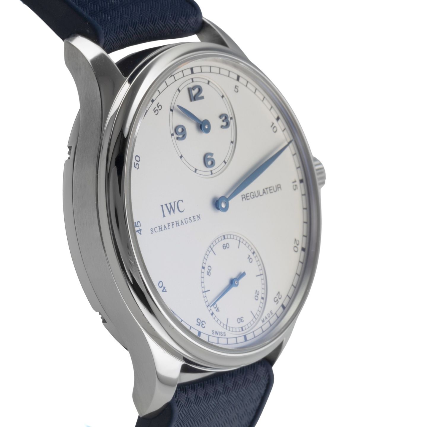 IWC Portuguese IW544401 (2010) - Zilver wijzerplaat 43mm Staal (7/8)