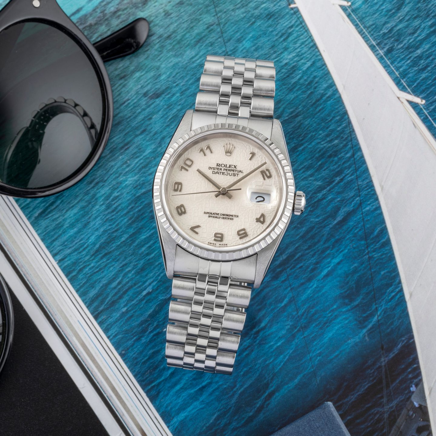 Rolex Datejust 36 16220 (Unknown (random serial)) - 36 mm Steel case (1/8)