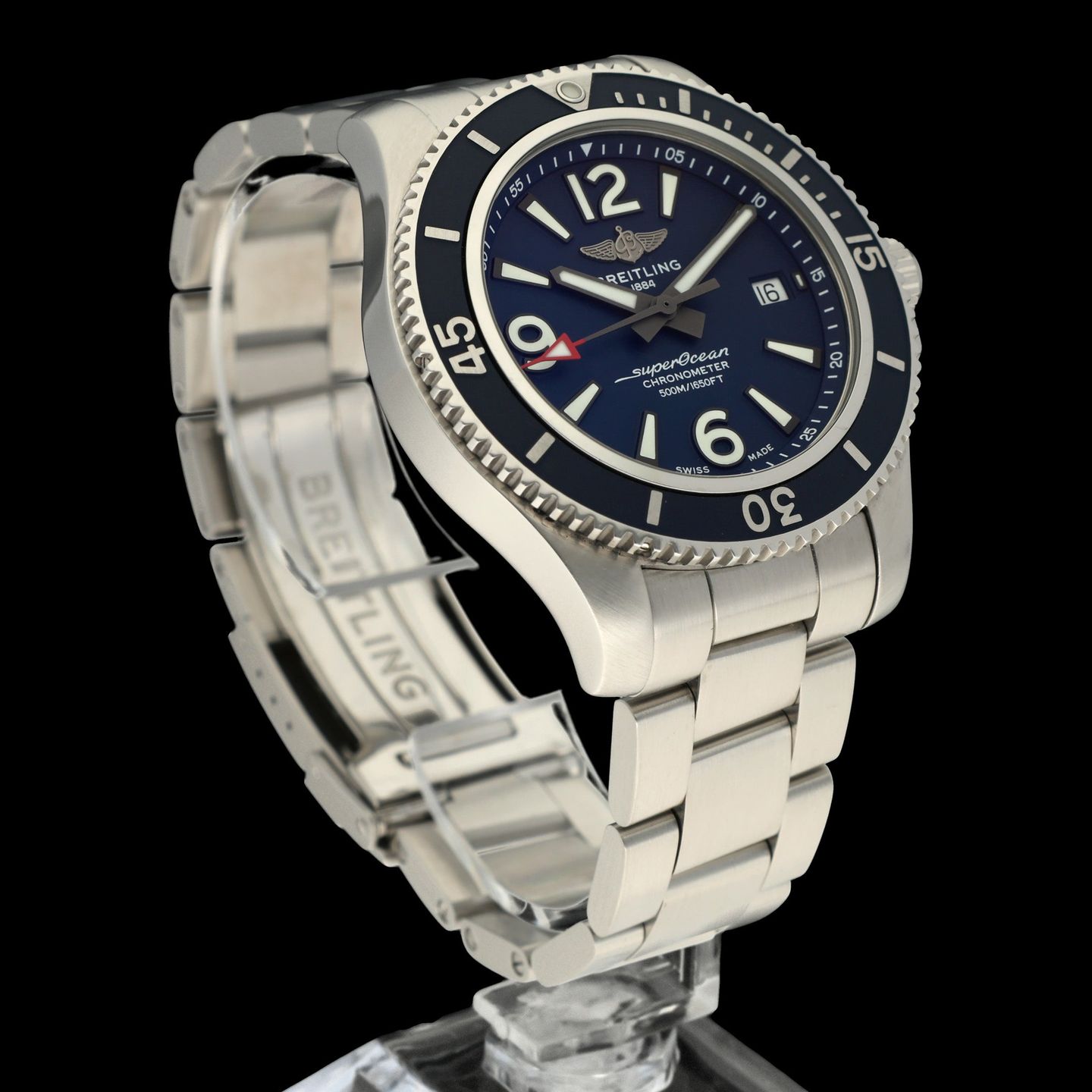 Breitling Superocean 42 A17366 (2017) - Black dial 42 mm Steel case (6/8)