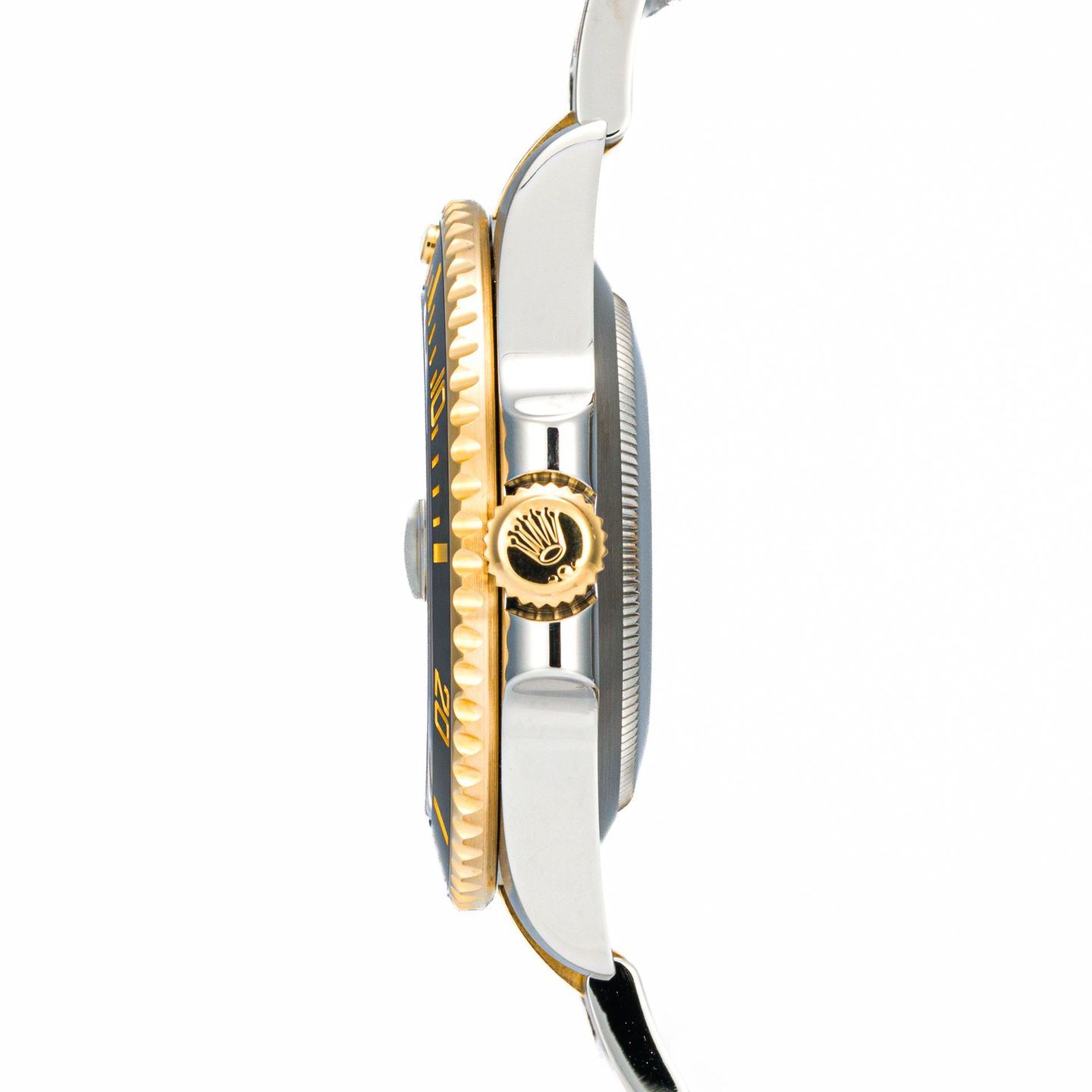 Rolex Submariner Date 116613LN (2018) - Zwart wijzerplaat 40mm Goud/Staal (4/5)