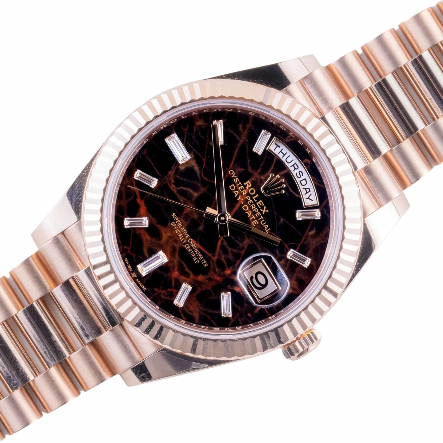 Rolex Day-Date 40 228235 (2026) - 40 mm Rose Gold case (1/8)