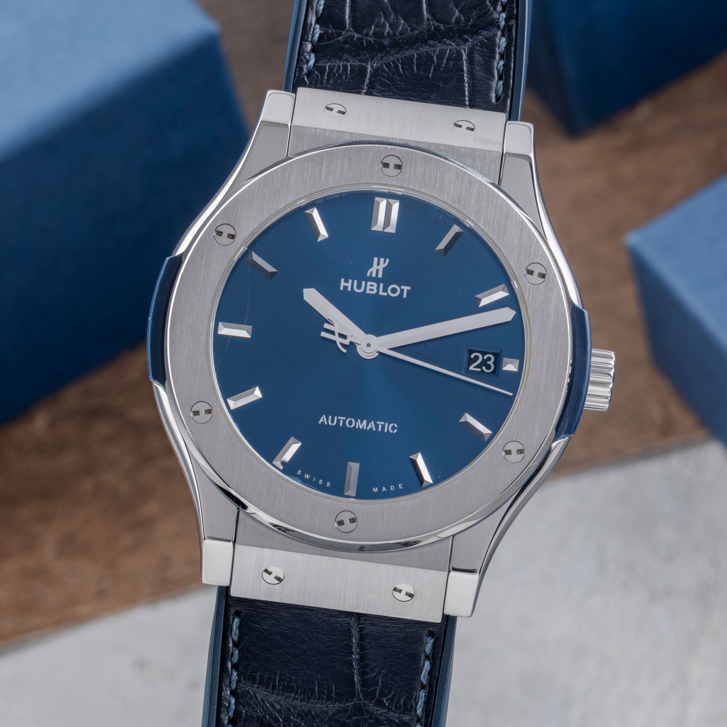 Hublot Classic Fusion Blue 511.NX.7170.LR - (3/8)
