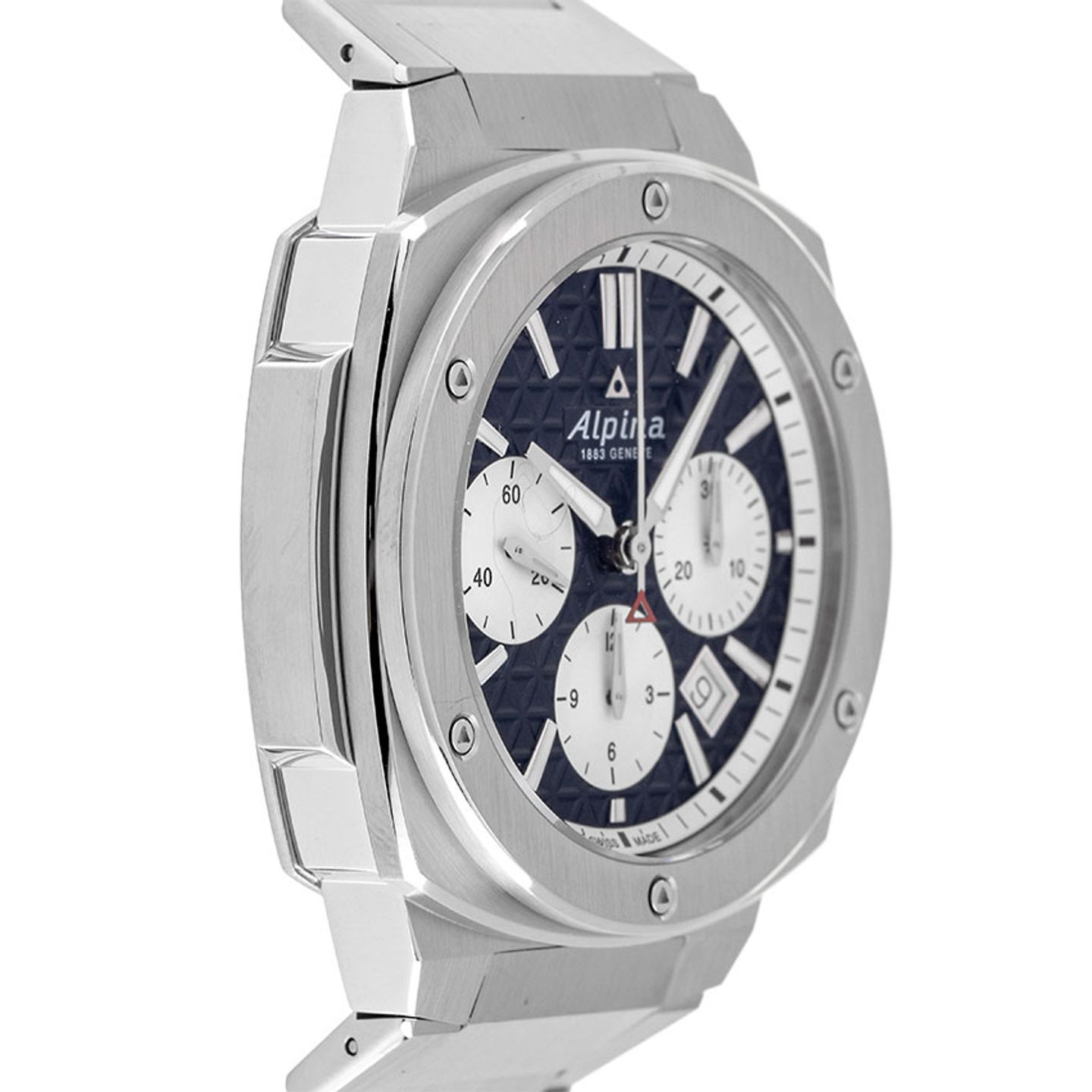 Alpina Alpiner AL-730NS4AE6B (Unknown (random serial)) - Blue dial 41 mm Steel case (4/6)