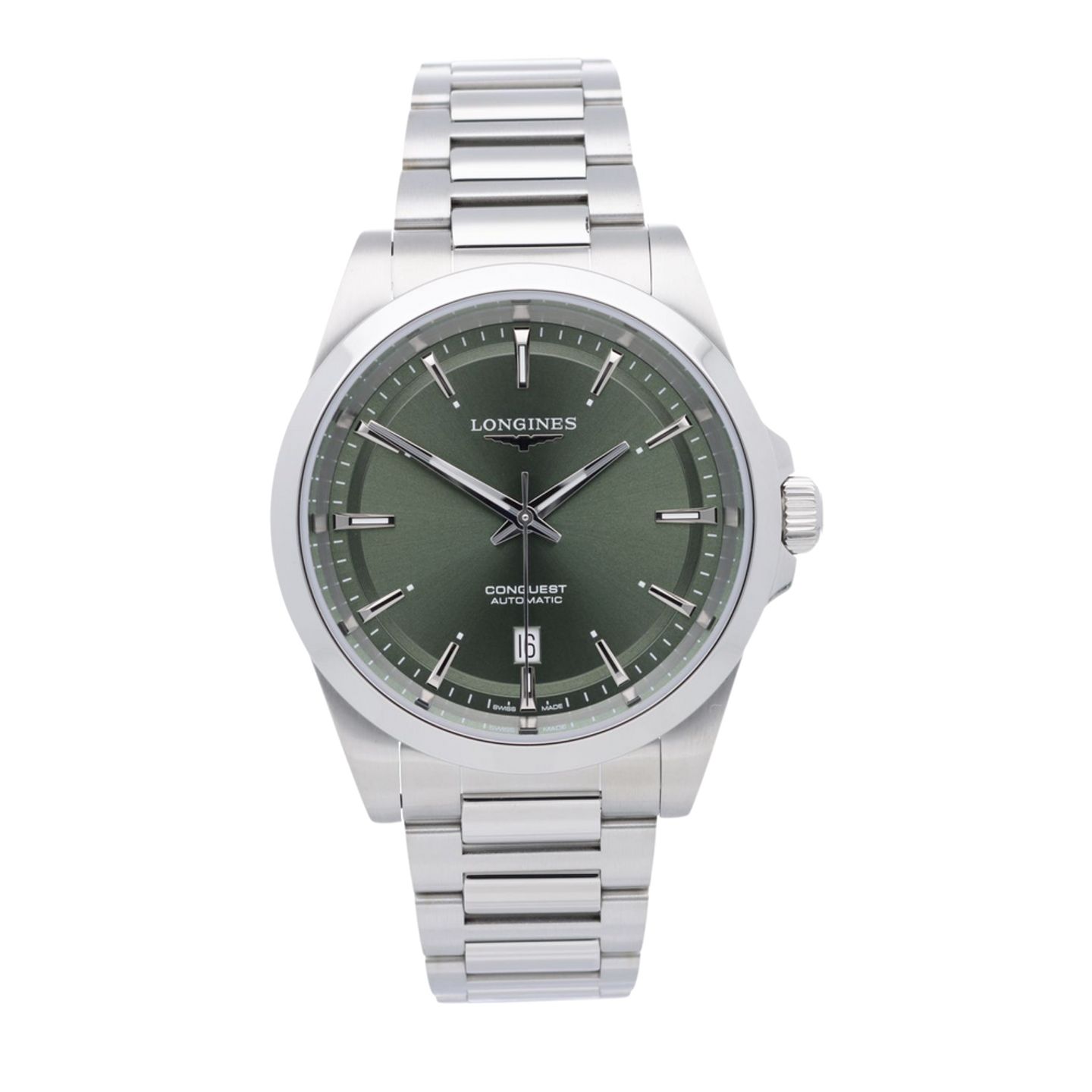 Longines Conquest L3.830.4.02.6 (2026) - Green dial 41 mm Steel case (1/7)