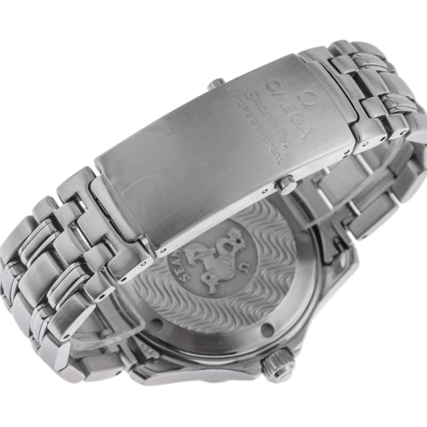 Omega Seamaster Diver 300 M 2551.80.00 (1995) - Blue dial 36 mm Steel case (7/7)