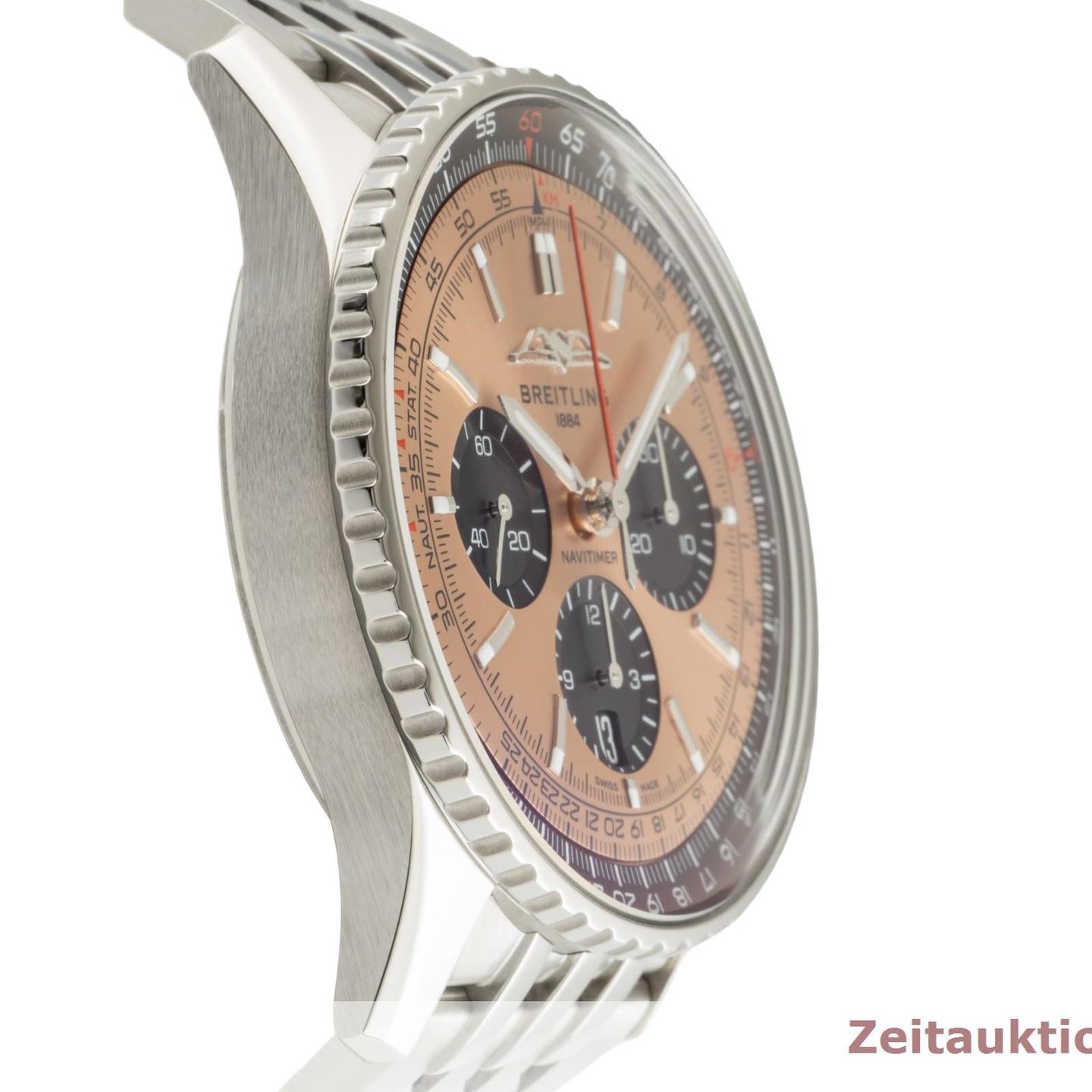 Breitling Navitimer AB0138241K1A1 (2021) - Rood wijzerplaat 43mm Staal (7/8)