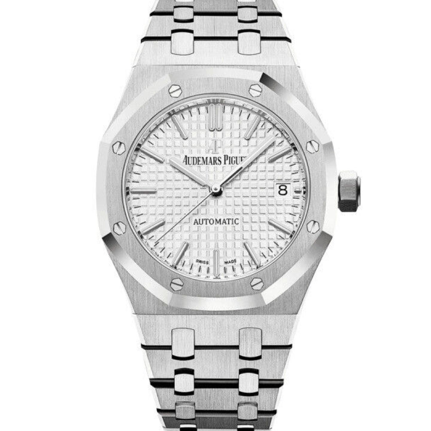 Audemars Piguet Royal Oak Selfwinding 15500ST.OO.1220ST.04 (2021) - Silver dial 41 mm Steel case (1/8)