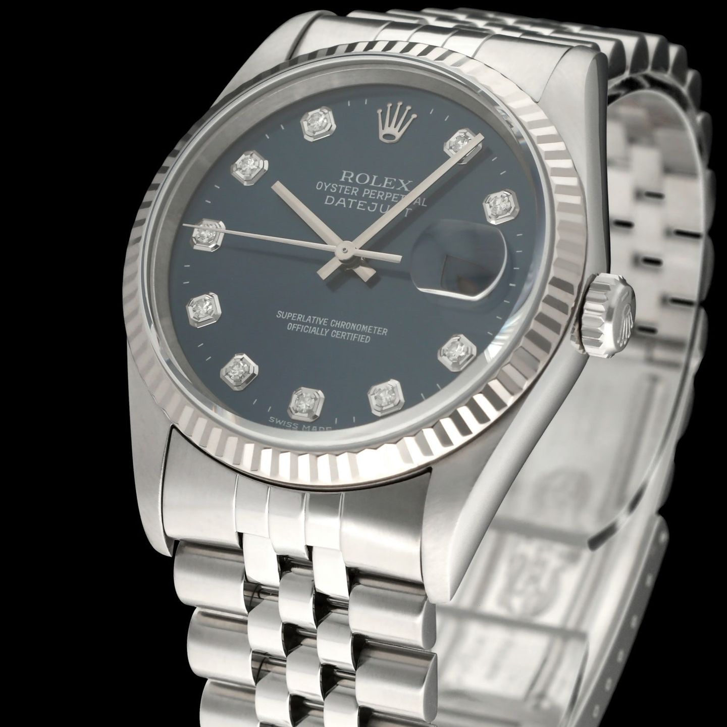 Rolex Datejust 36 16234 (2000) - 36 mm Steel case (7/8)