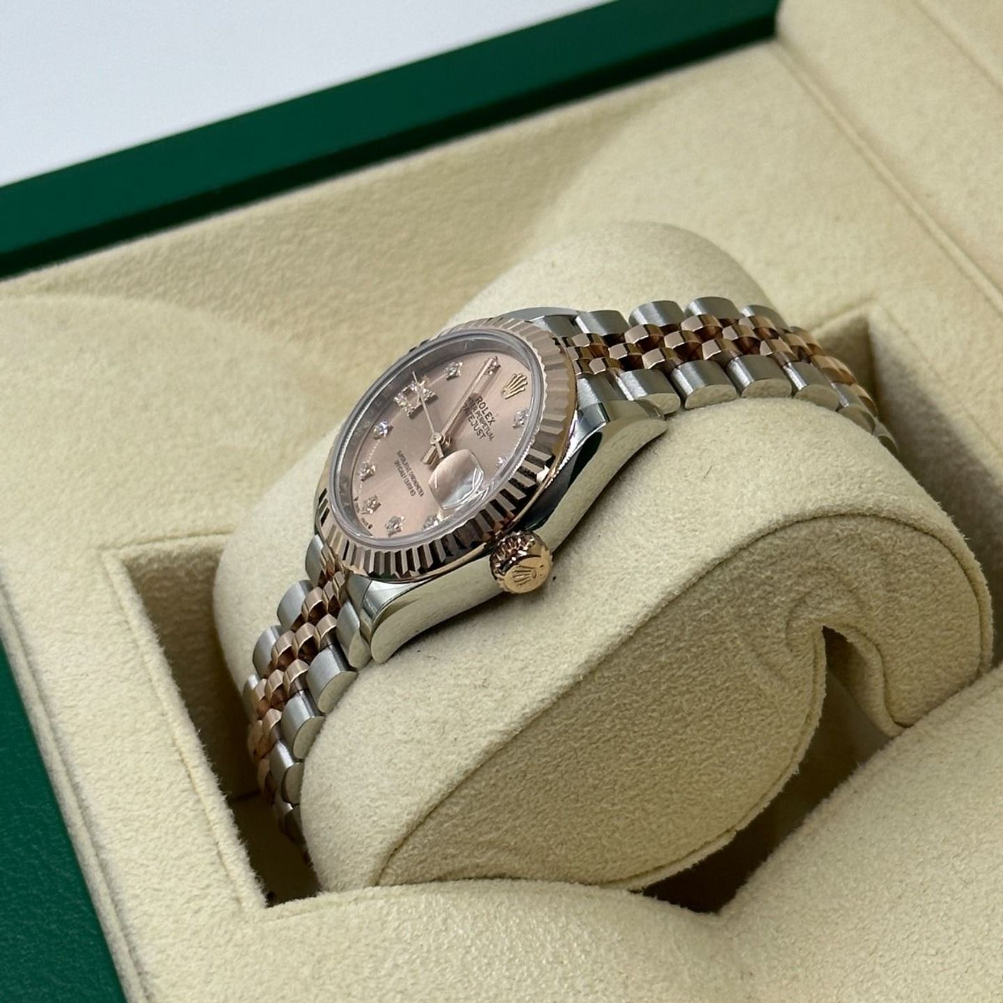 Rolex Lady-Datejust 279171 (2024) - Goud wijzerplaat 28mm Staal (6/8)